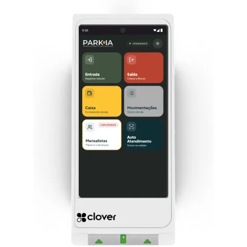 Clover Flex com app PARKIA